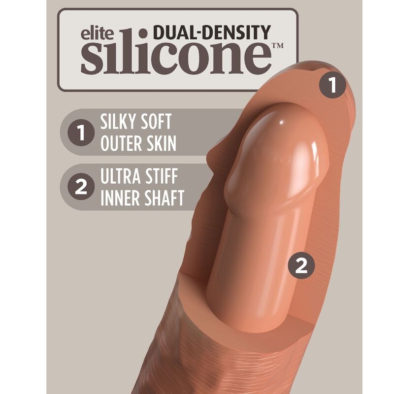 Elite Comfy Adjustable Harness & 17.8cm Dildo