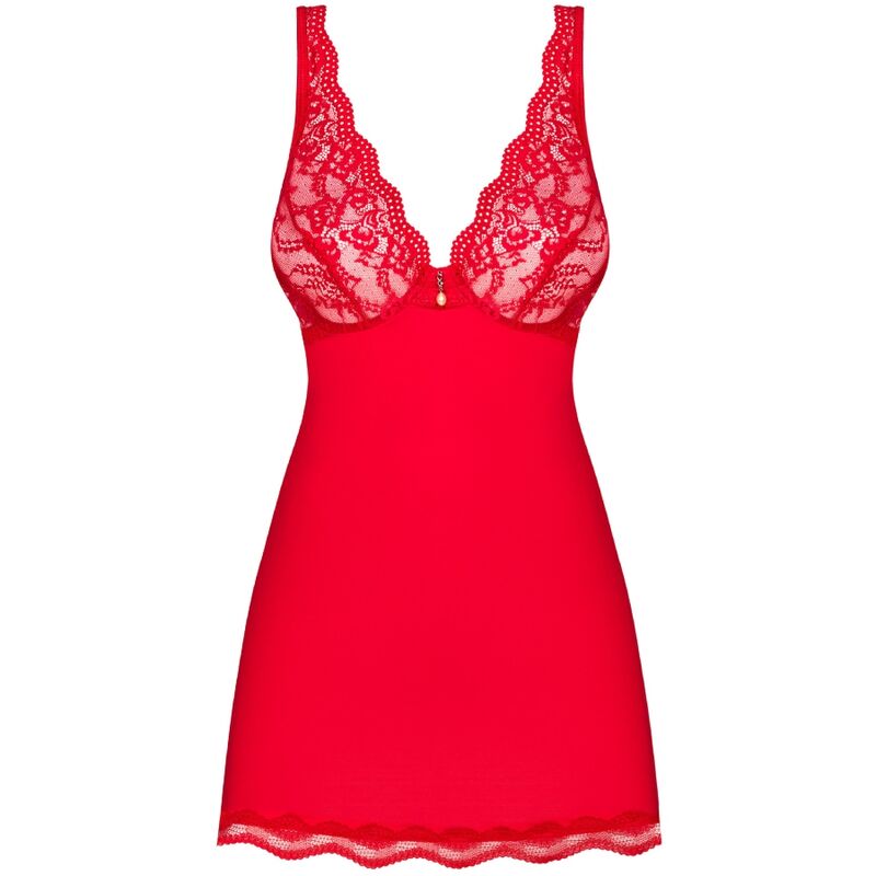 Luvae Red Babydoll & Tanga Set S/M