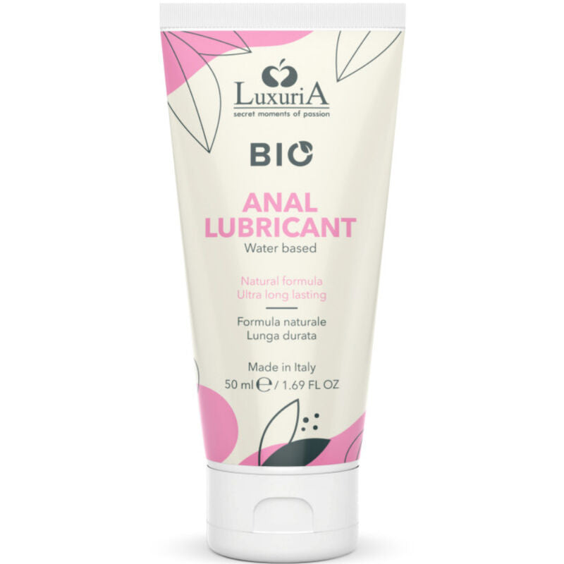 Luxuria Bio Anal Water-Based Lube 50ml