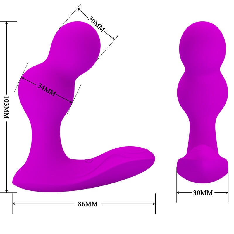 Terrance Remote Control Anal Vibrator