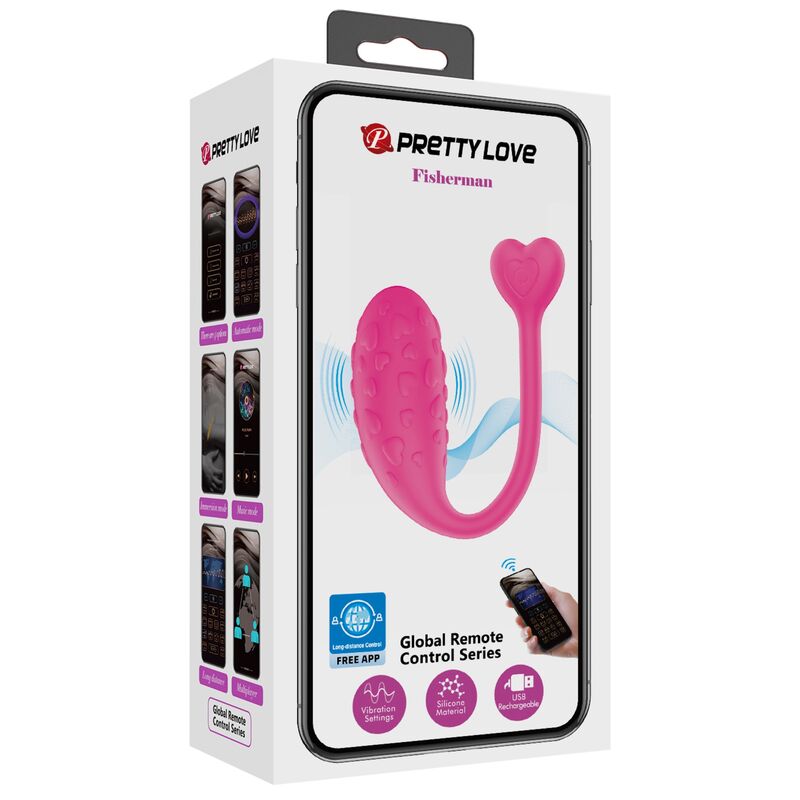 App Controlled Fisher Vibrating Egg by Pretty Love for Intimate Pleasure Mantsy App Controlled Fisher Vibrating Egg by Pretty Love for Intimate Pleasure Mantsy