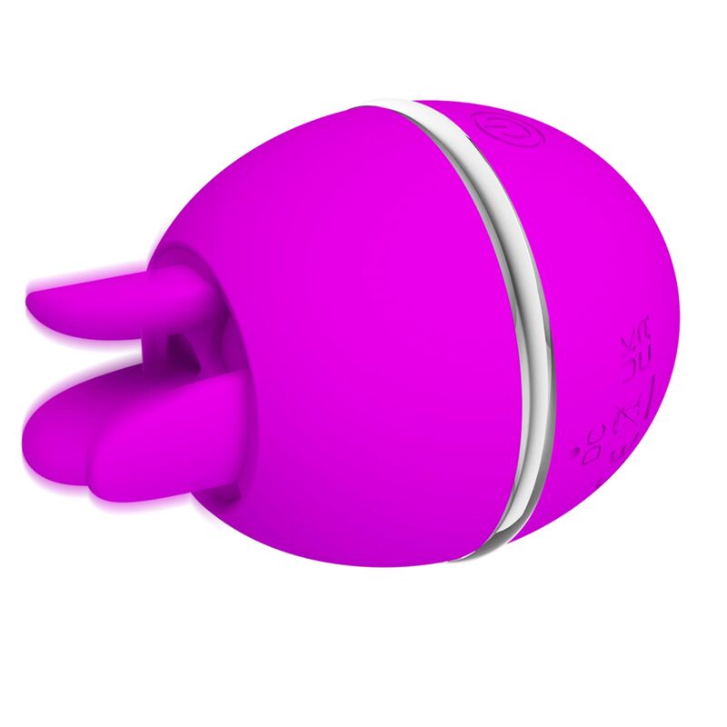 Gemini Ball Purple Silicone Vibrator