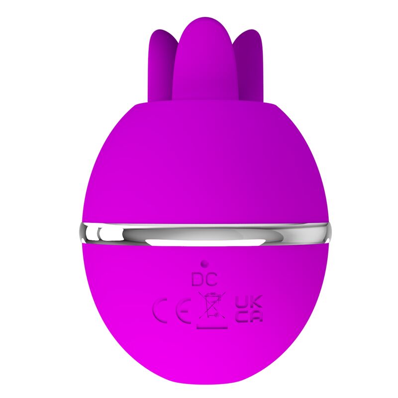 Gemini Ball Purple Silicone Vibrator