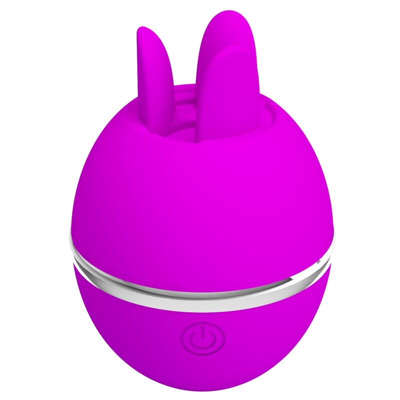 Gemini Ball Purple Silicone Vibrator
