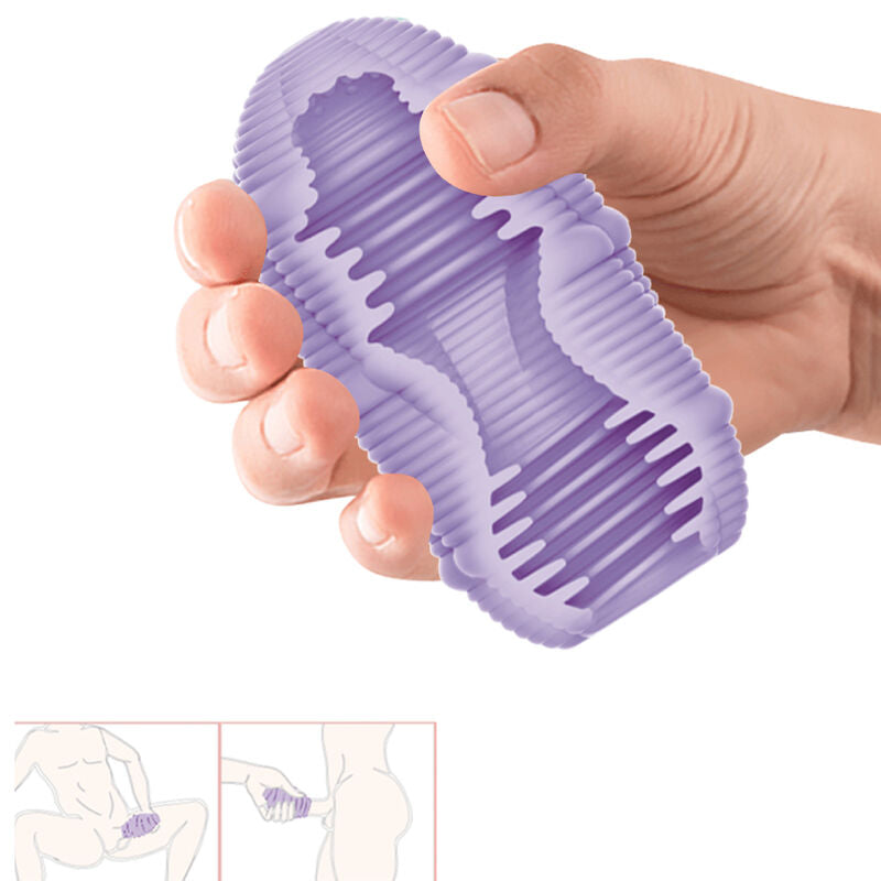 Huevo Masturbador Cupido con Estrías Suaves