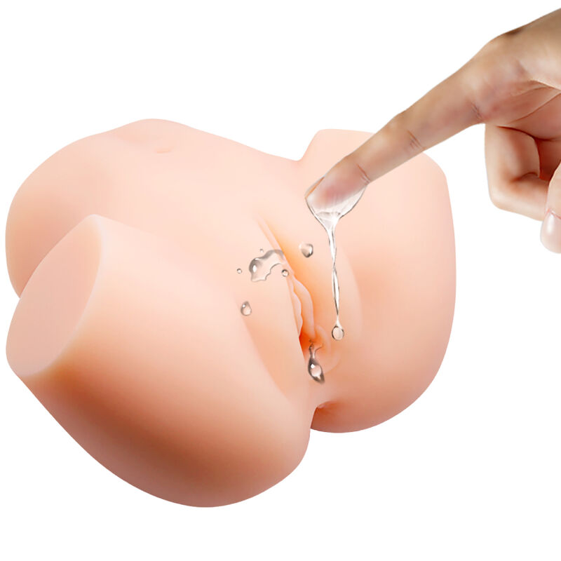 Dual Entry Realistic Vibrator