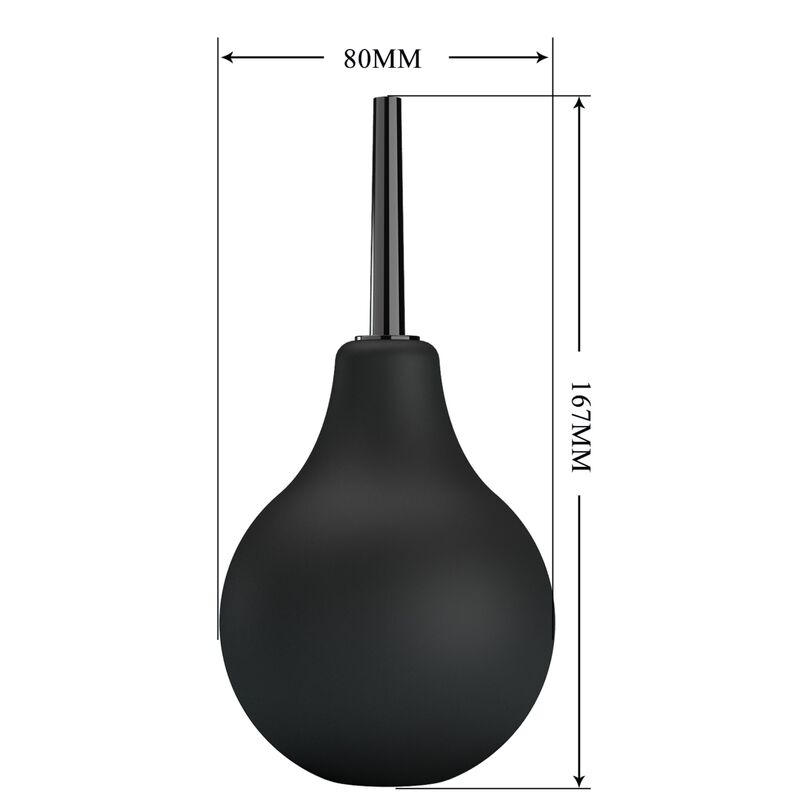 Pear Black Anal Shower Cleaner