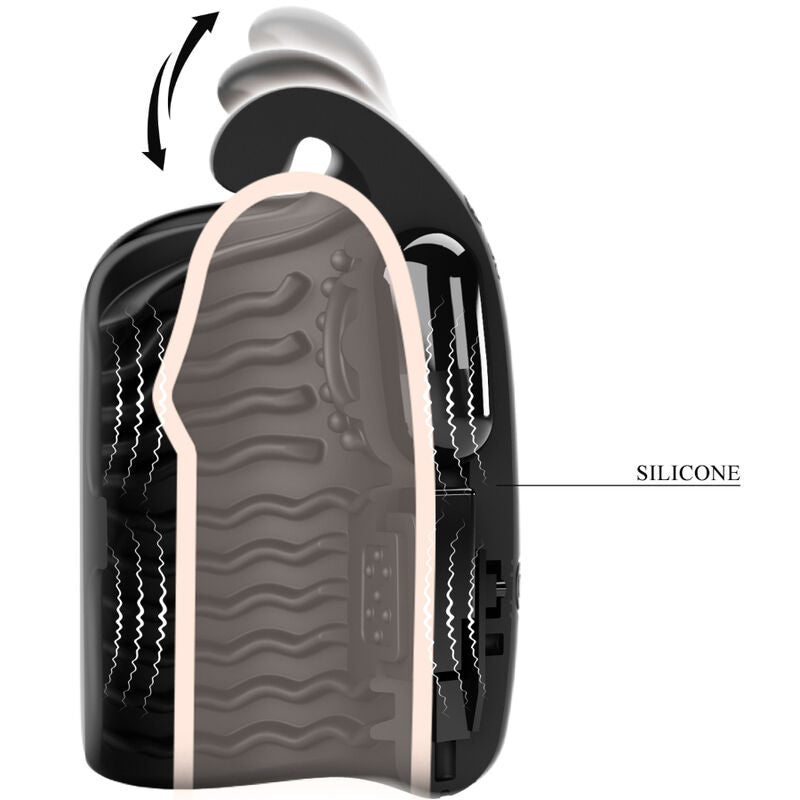 Rechargeable Gland Vibrating Masturbator