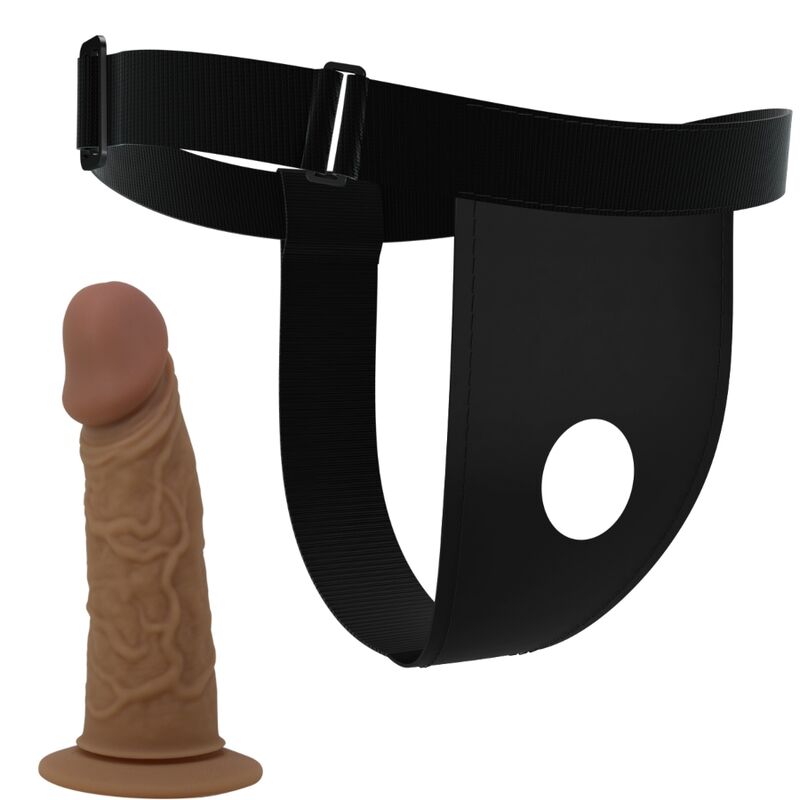Harness Briefs with Integrated Dildo