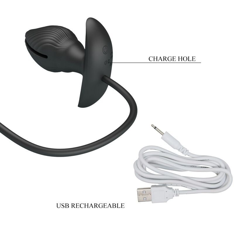 Rechargeable Inflatable Anal Plug