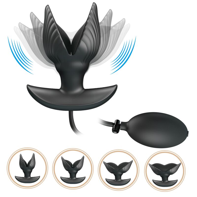 Rechargeable Inflatable Anal Plug