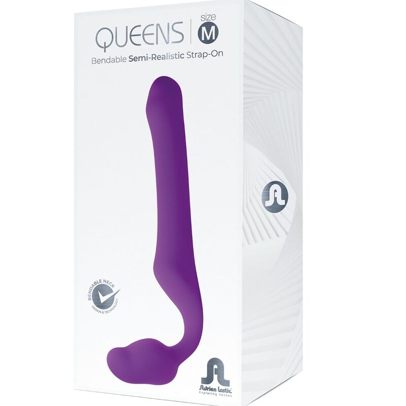 Queens Flexible Violet Strap-On Size M