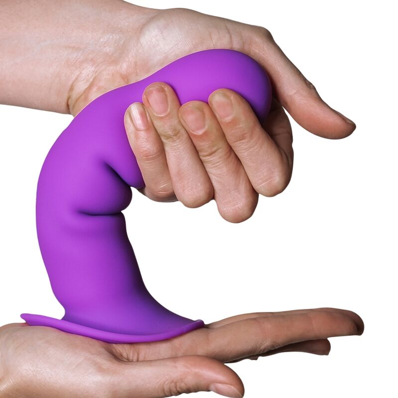Hitsens 3 Silicone Dildo - Violet