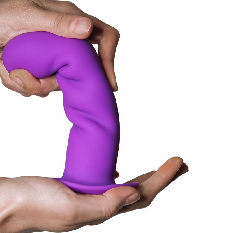 Hitsens 3 Silicone Dildo - Violet