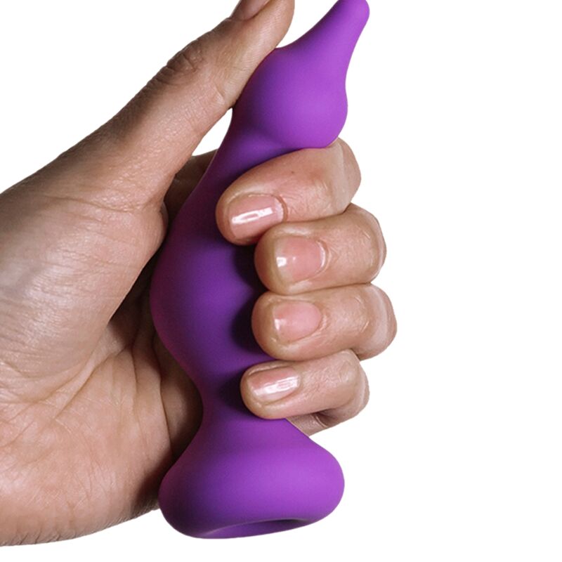 Amuse Medium Violet Silicone Anal Plug