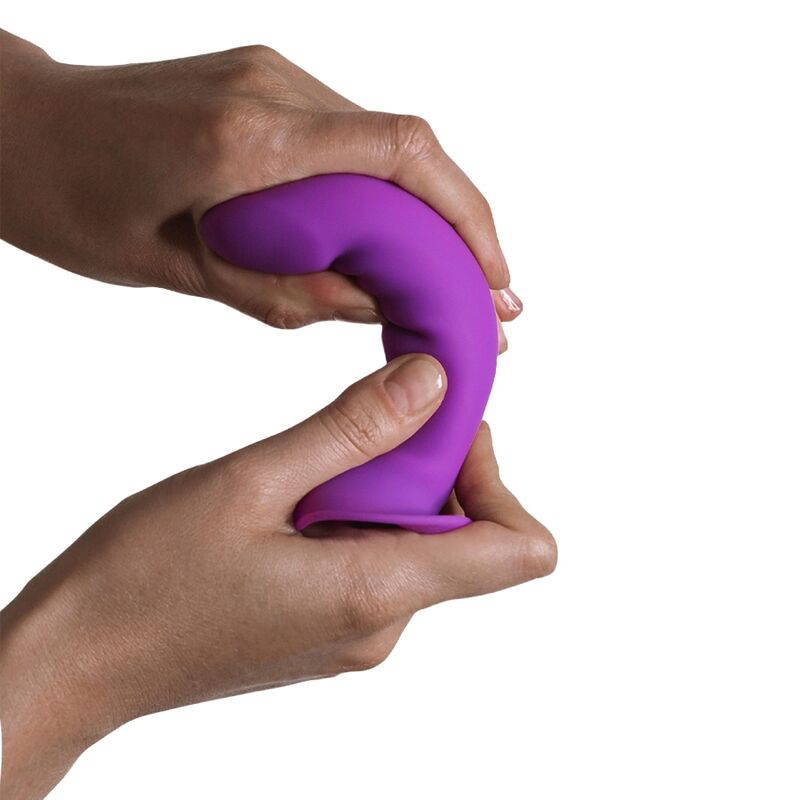 Hitsens 6 Violet Silicone Dildo