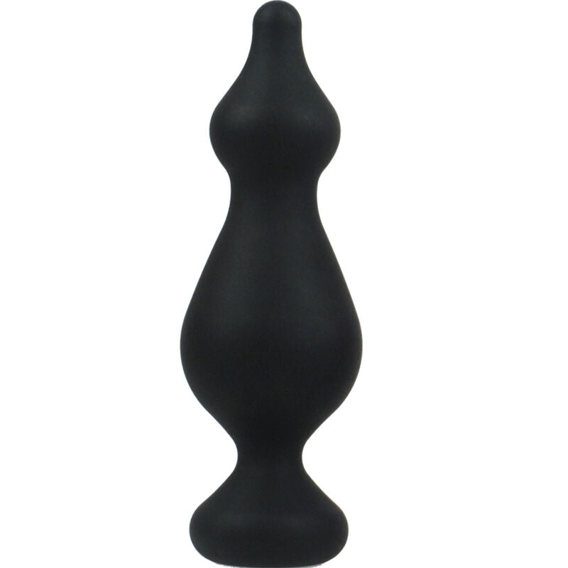 Amuse Large Black Silicone Anal Plug