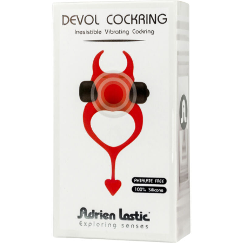 Devol Vibrating Cock Ring - Red
