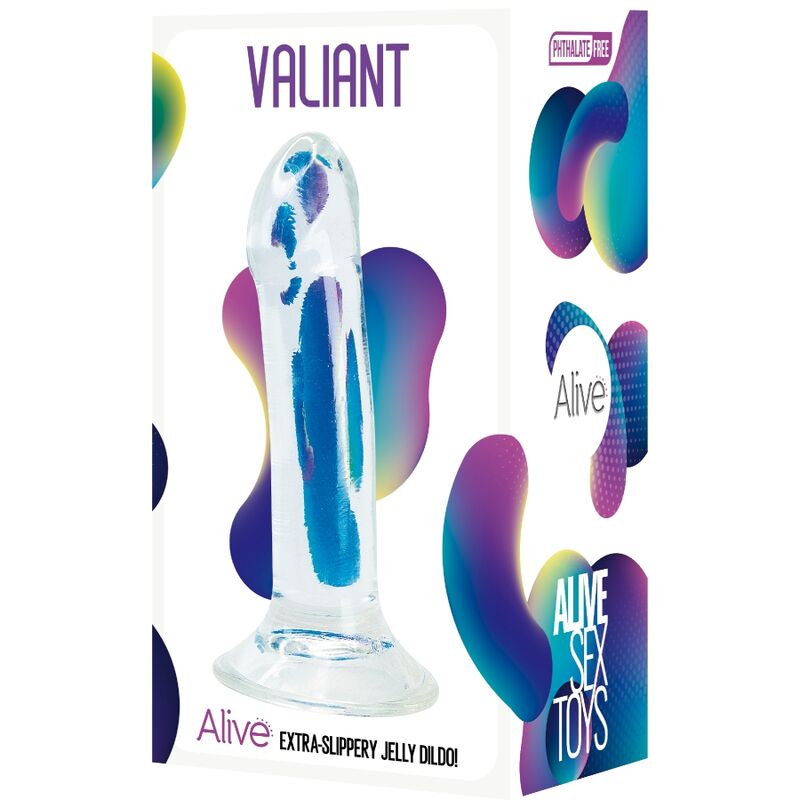 Valiant Realistic Transparent Penis 16cm