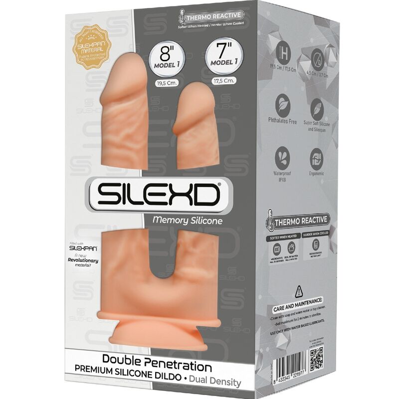 Model 1 Realistic Double Penetration Dildo