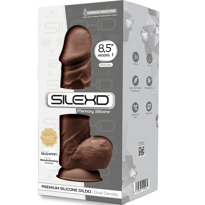 Model 1 Realistic Silicone Penis 21.5cm