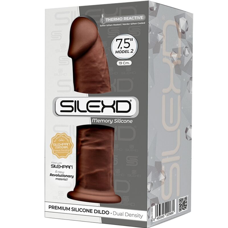 Model 2 Realistic Silicone Penis 19cm