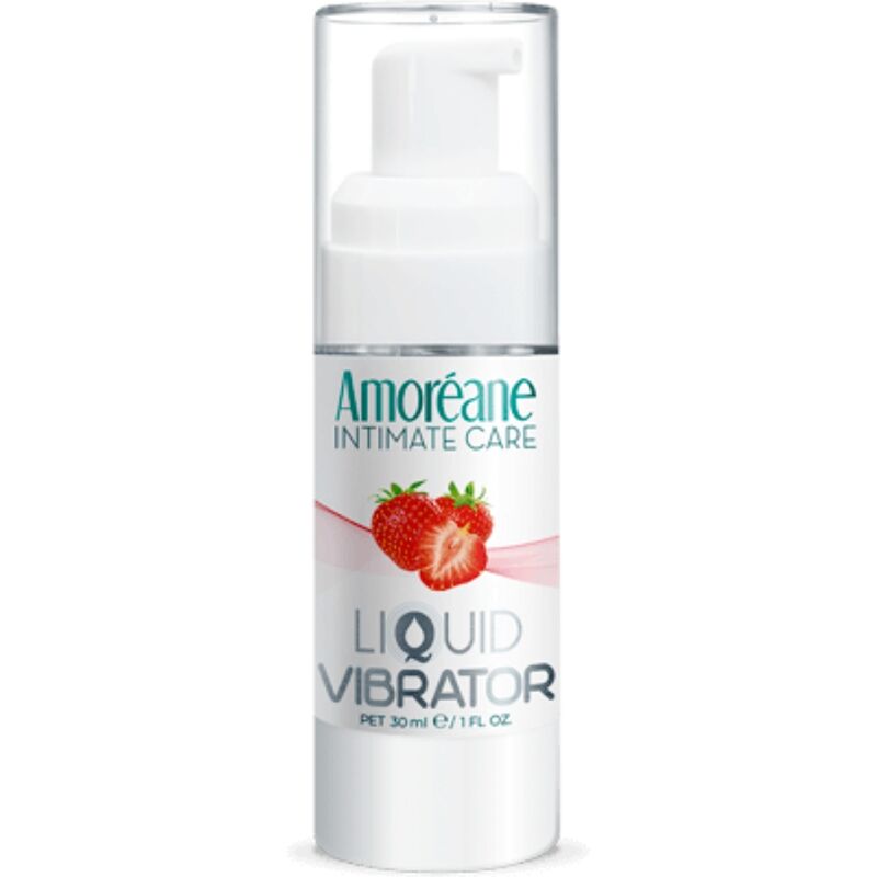 Strawberry Flavored Vibrating Lubricant 30ml