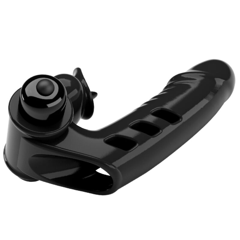 Corbin Black Finger Vibrator Cover