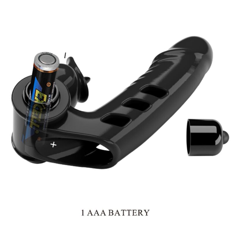 Corbin Black Finger Vibrator Cover