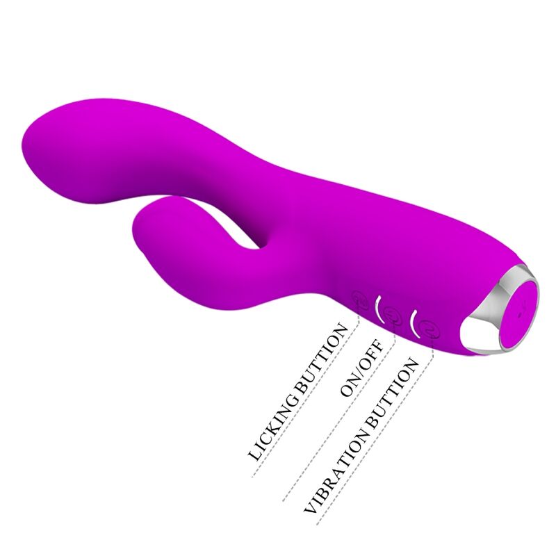 Vibrador Conejo Gloria Recargable Color Morado