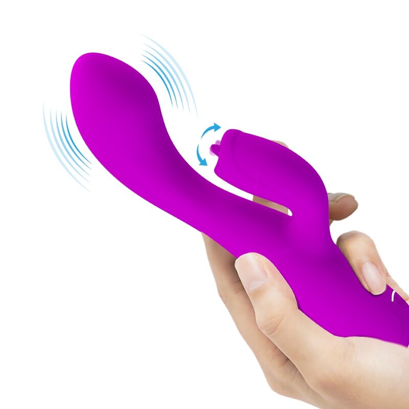 Vibrador Conejo Gloria Recargable Color Morado
