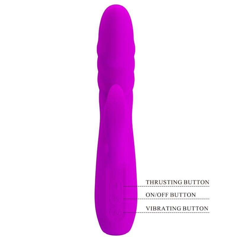 Melanie Purple Rechargeable Rabbit Vibrator