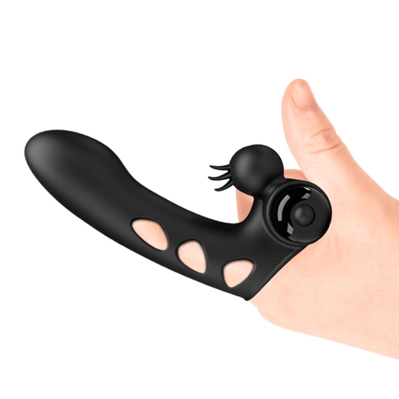 Orlando Black Finger Vibrator Cover