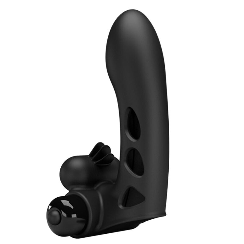 Orlando Black Finger Vibrator Cover