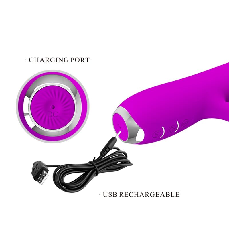 Rachel Rechargeable Suction Vibrator