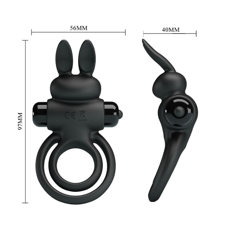 Rabbit Ring Vibrator III for Penis