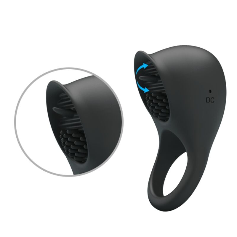 Anel de Prazer com Língua Vibratória