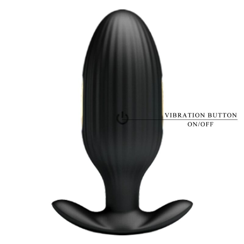Jefferson App Controlled Anal Plug - Black