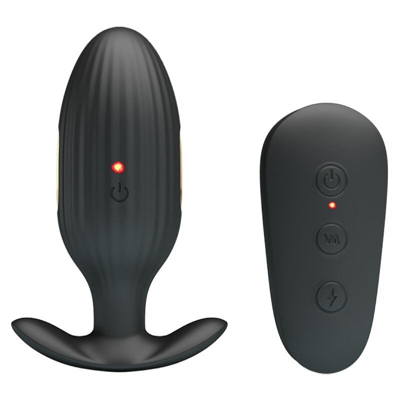 Kelly Rechargeable Anal Vibrator - Black