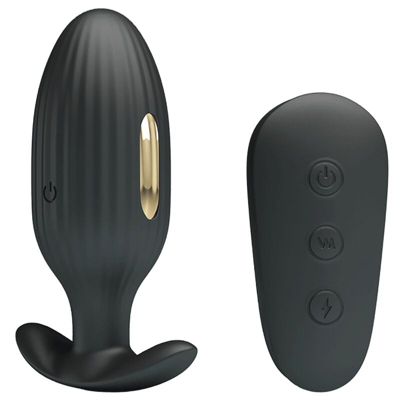Kelly Rechargeable Anal Vibrator - Black