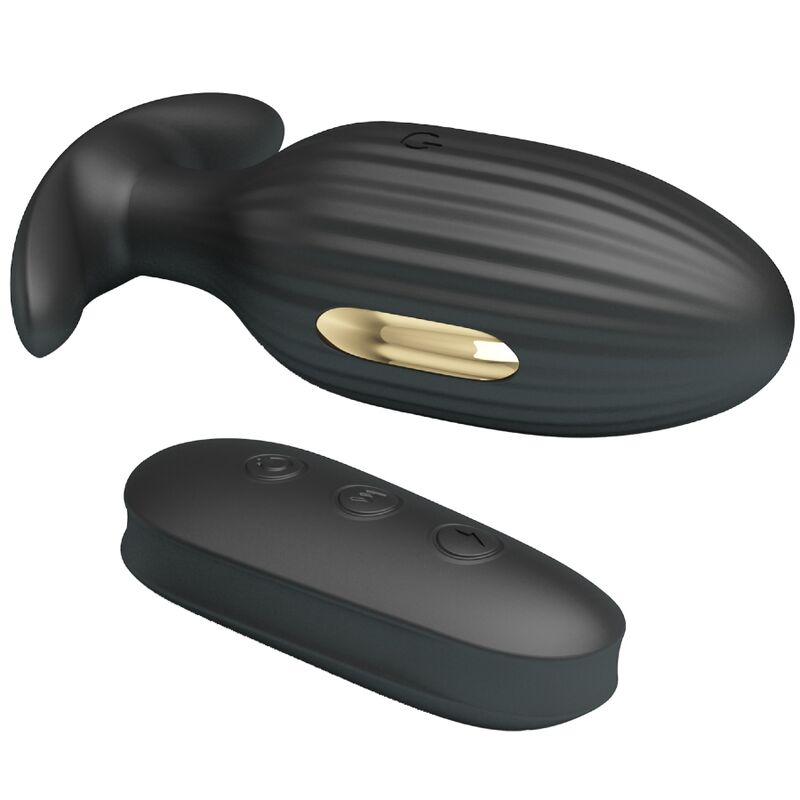 Kelly Rechargeable Anal Vibrator - Black