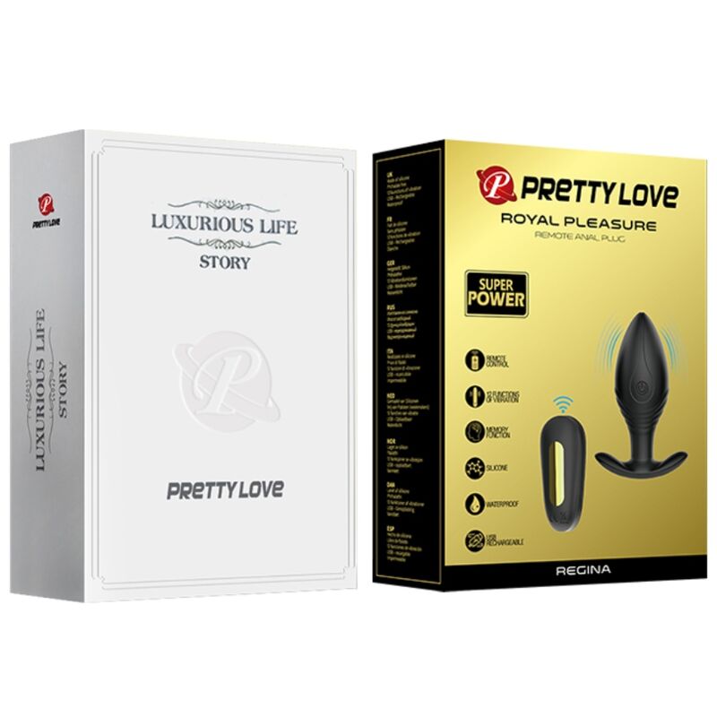 Regina Rechargeable Vibrating Anal Plug