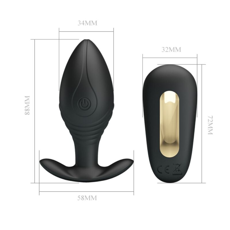 Regina Rechargeable Vibrating Anal Plug