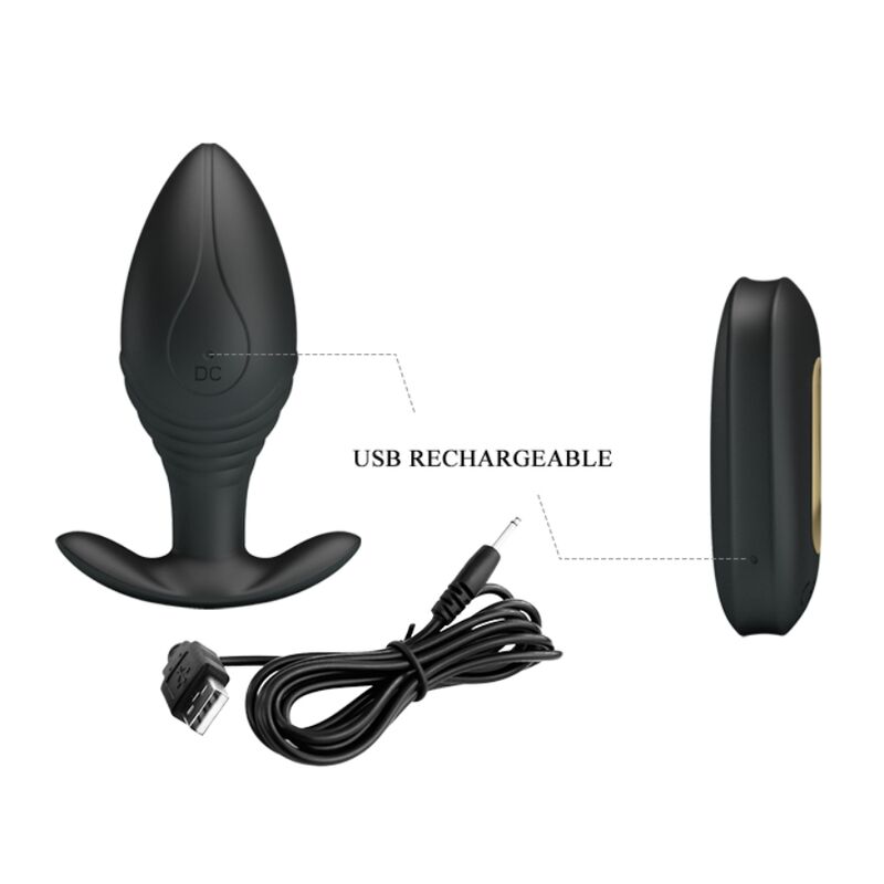 Regina Rechargeable Vibrating Anal Plug