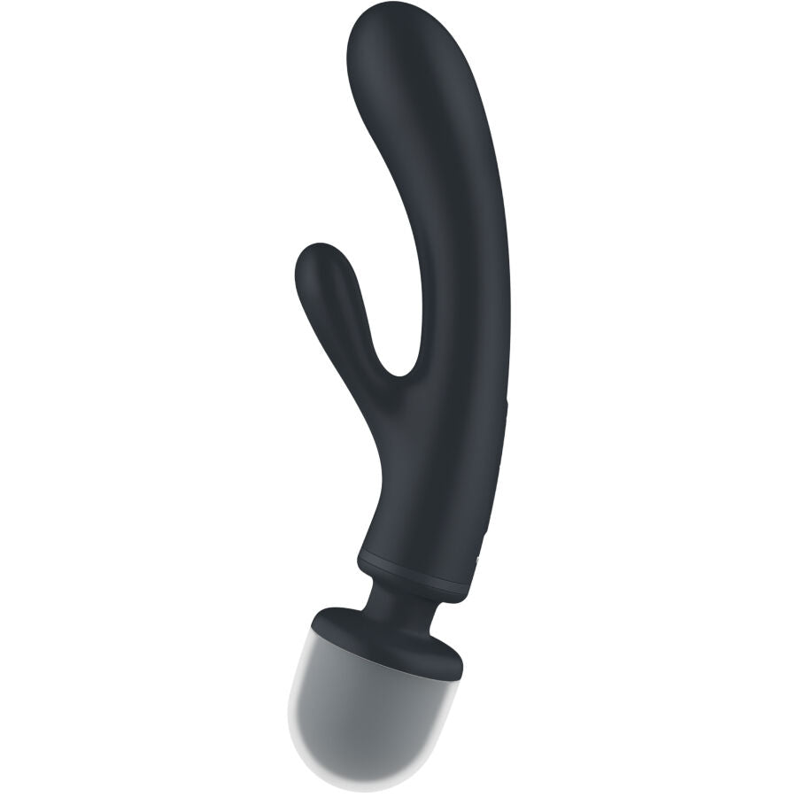 Triple Lover Rabbit Vibrator - Grey