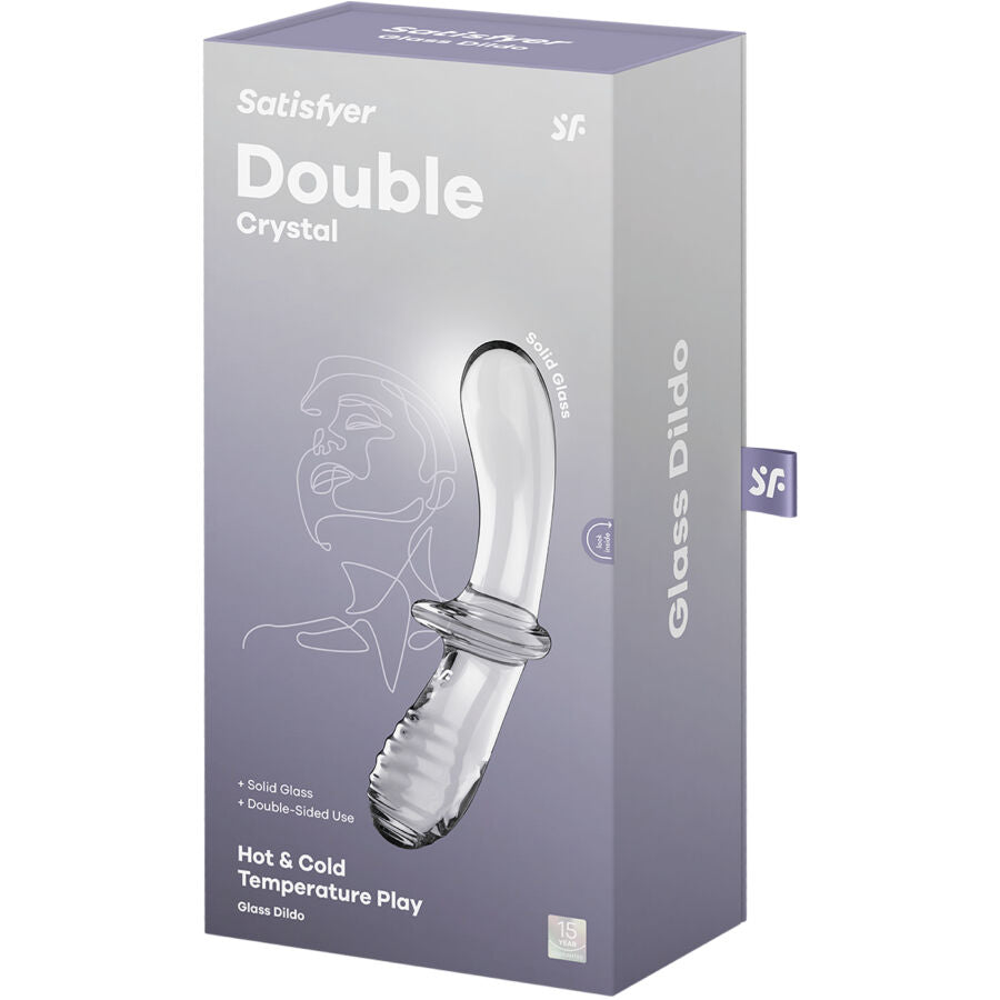 Crystal Clear Double Dildo