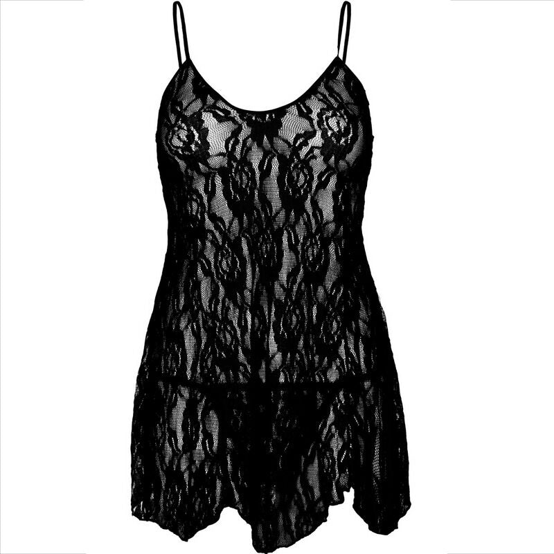 Sexy Flower Lace Chemise Lingerie