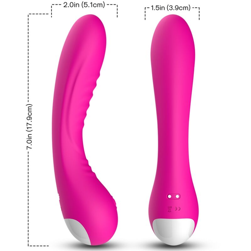 Legend Silicone Vibrator - Fuchsia