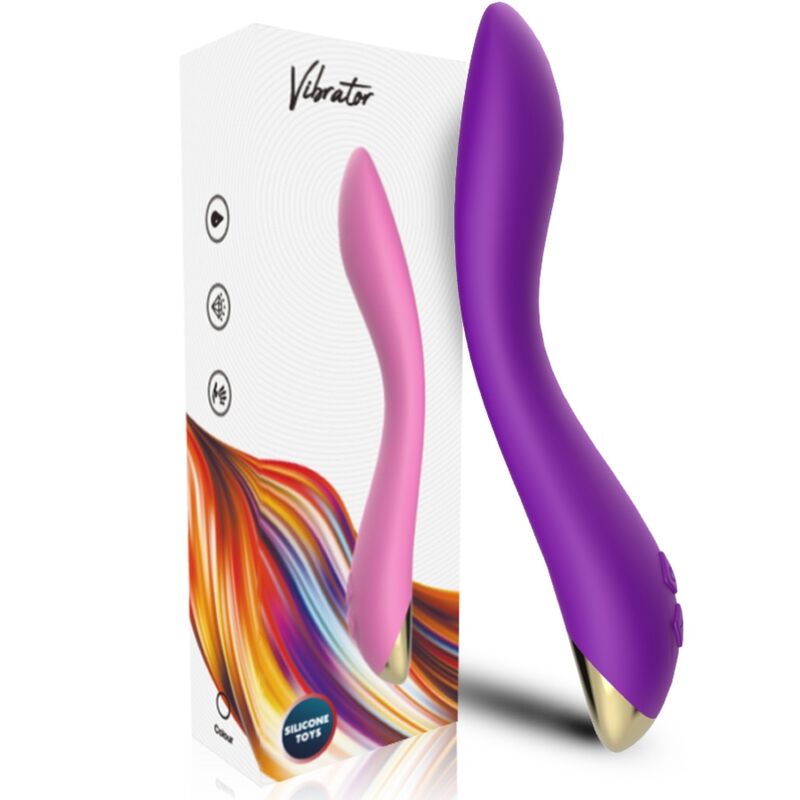 Vibrador Multi-Posição Flamingo Roxo