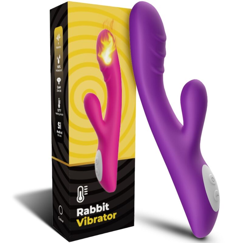 Spark Purple Heating Vibrator